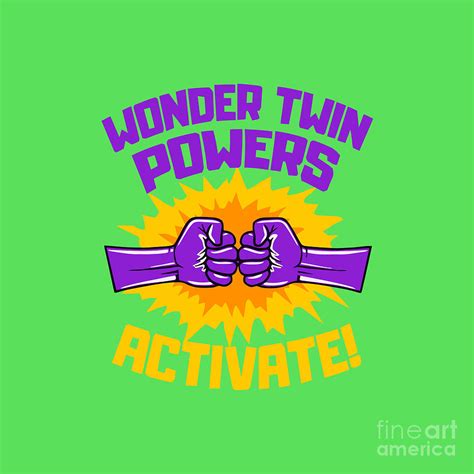 Wonder Twin Powers Activate Drawing By Laverne T Simpson