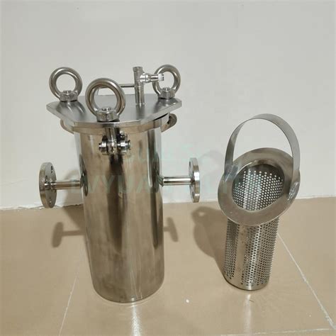 Flanged Basket Strainer With Stainless Steel Strainer Basket Wire Mesh