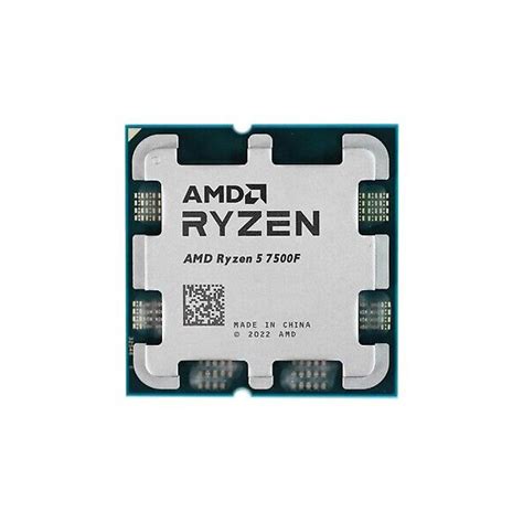 AMD Ryzen 5 7500F 3 7 GHz 5 0 GHz Tray Processeurs AMD Maroc