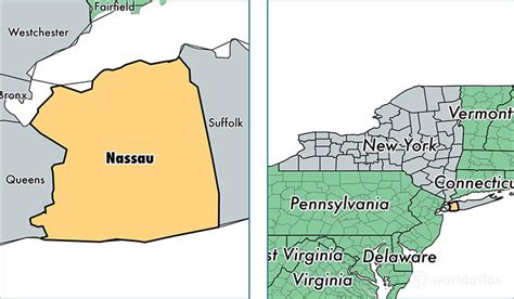 Nassau County New York Map Time Zones Map