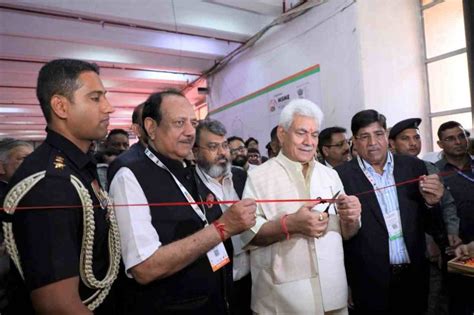 Lt Governor Inaugurates Th India International Msme Expo Summit