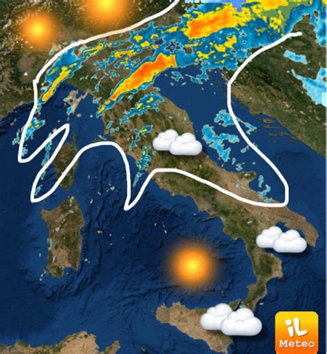 Meteo Cronaca Diretta Strano Groppo Temporalesco Autorigenerante In