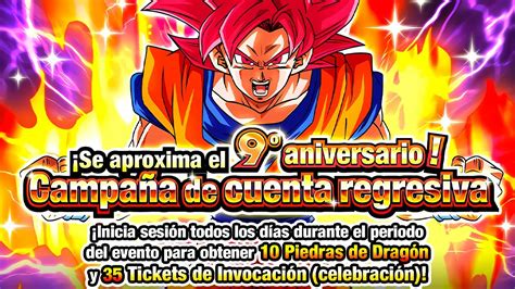 Empieza La Cuenta Regresiva Del Aniversario Dokkan Battle Youtube