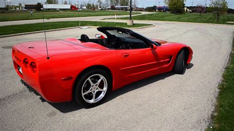 Corvette Convertible Torch Red Walk Around Youtube