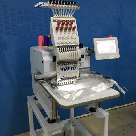 Wanyang Wonyo Embroiderymachine Single Head Computerized In Shenzhen