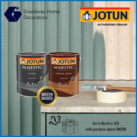 5l Jotun Majestic Supreme Finish Gloss Matt Water Based Wood Paint