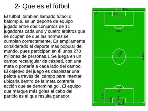 El fútbol el fútbol y sus reglas