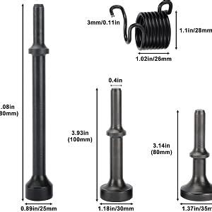 Btshub Pcs Pneumatic Air Hammer Bits Set Smoothing Pneumatic Chisel