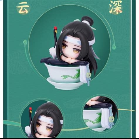 Jual Mo Dao Zu Shi Lan Wangji Lan Zhan Mini Tea Cup Figure Figurine Wei