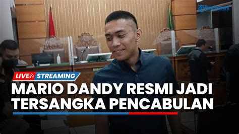 Mario Dandy Jadi Tersangka Pencabulan Ag Hingga Liciknya Mario Jebak