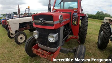 1970 Massey Ferguson 165 Multi Power 35 Litre 4 Cyl Diesel Tractor 58 Hp Youtube