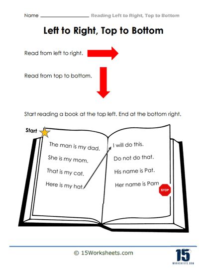 Reading Left To Right Worksheets 15