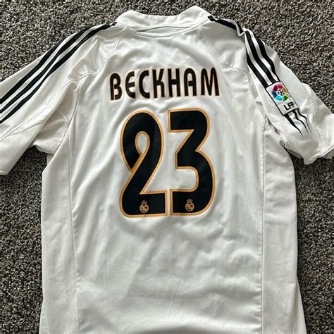 Adidas Shirts Vintage David Beckham Jersey Real Madrid Poshmark