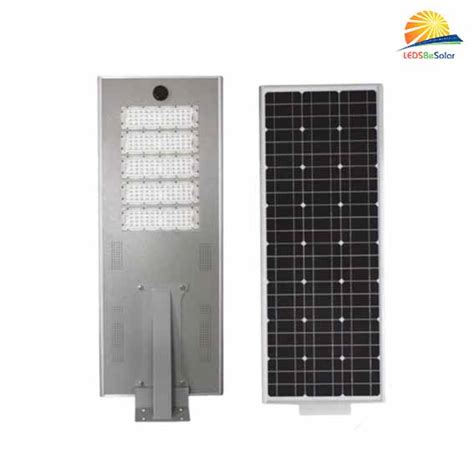 Luminaria LED Solar De 120 Watts All In One Premium LEDSBeSolar