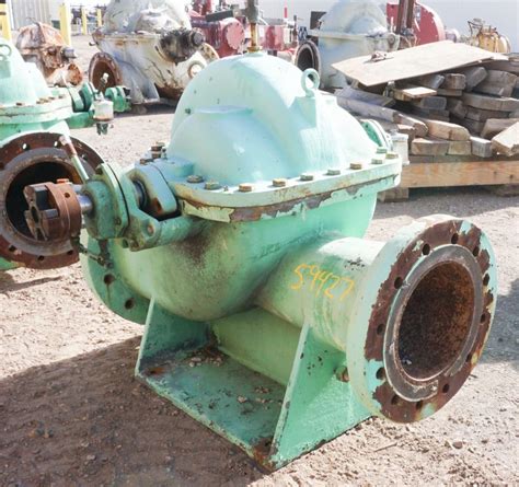 Used Ingersoll Rand X X Bts Horizontal Single Stage Centrifugal