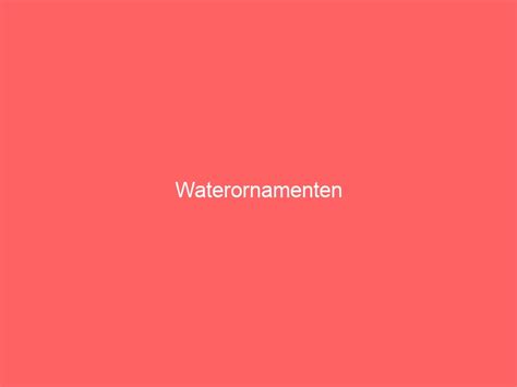 Waterornamenten Goedgeschenk Nl Cadeau Geschenken Site