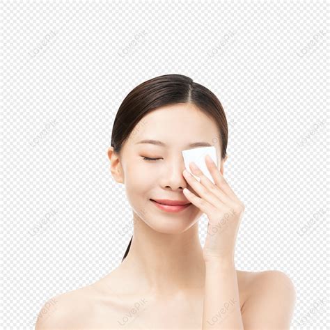 Female Makeup Remover Png Transparent Background And Clipart Image For