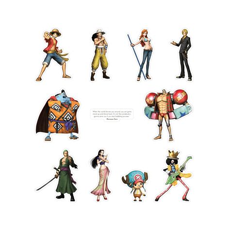 Stiker One Piece Straw Hats Pirates Agette