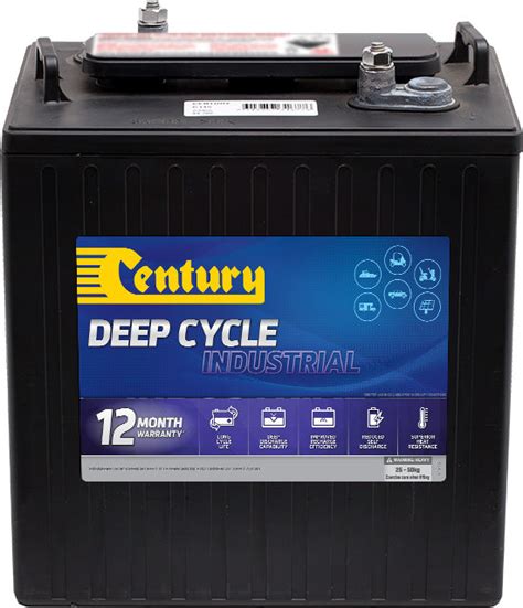 C145 Century 6v 260ah Deep Cycle Battery — Superstart Batteries