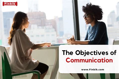 Objectives Of Communication