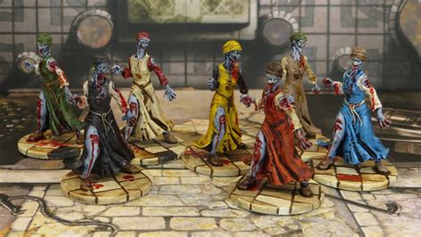 Zombicide Black Plague Core Set Zombies Painting By Numbers