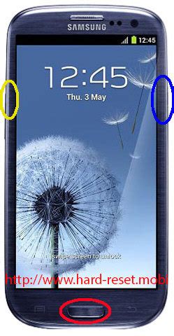 Samsung Galaxy S3 GT I9300 Hard Reset Hard Reset