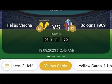 Football Yellow Cards W W X Over Under Betting Tips Football