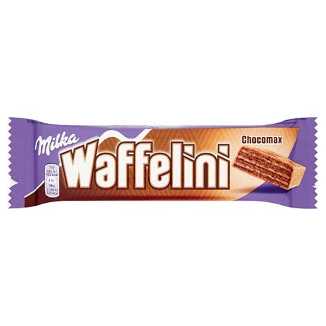 Milka Waffelini Chocomax Kakaowy Wafelek Z Kremem Kakaowym G Szt