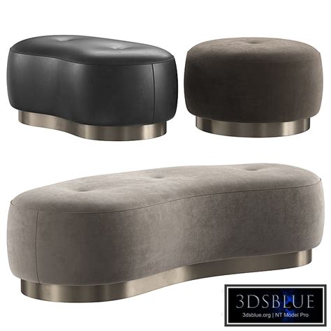 Torii Bold Pouf By Minotti