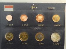 Monaco Official Euro Coin Sets Daily Updated Collectors Value For