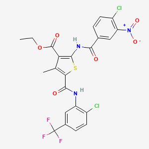 Ethyl Chloro Nitrobenzoyl Amino Chloro