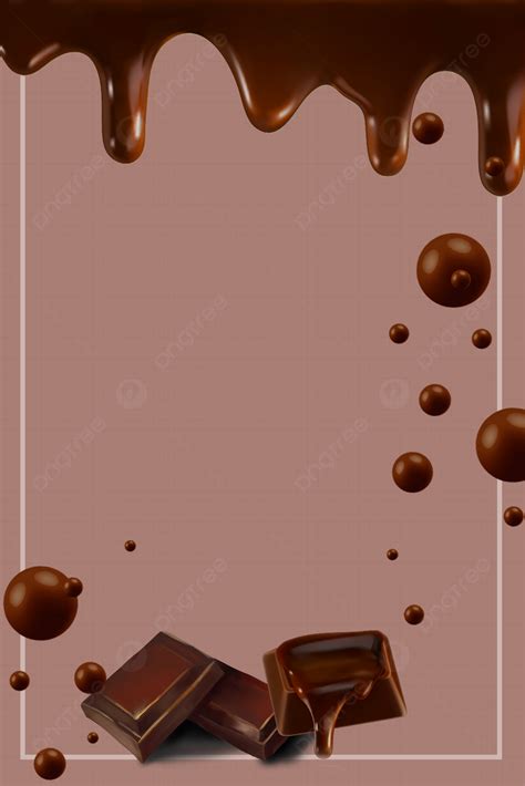 Gambar Bahan Latar Belakang Poster Warna Coklat Vektor Bayangan Cree Iklan Coklat Pembuatan