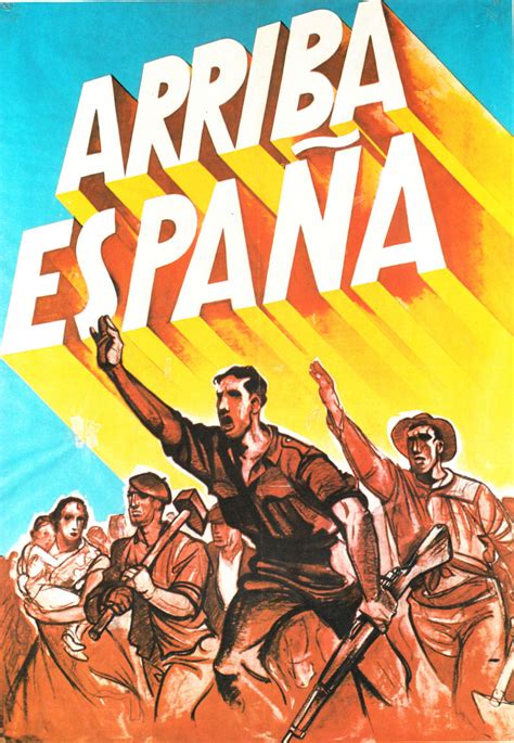 Carteles De La Guerra Civil Española Arriba España 10 110