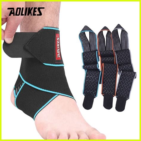 【hot Sale】 Aolikes 1pcs Ankle Support Sport Anti Slip Ankle Brace