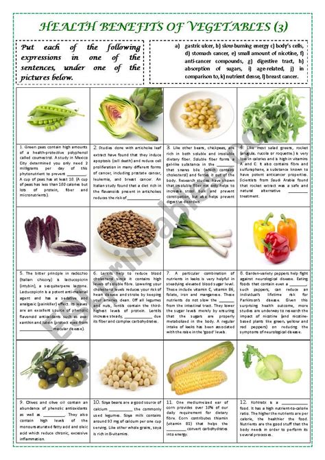 Vegetable Key Benefits Health Benefits