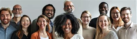 A Diverse Group Of Smiling Individuals Representing Different Ages