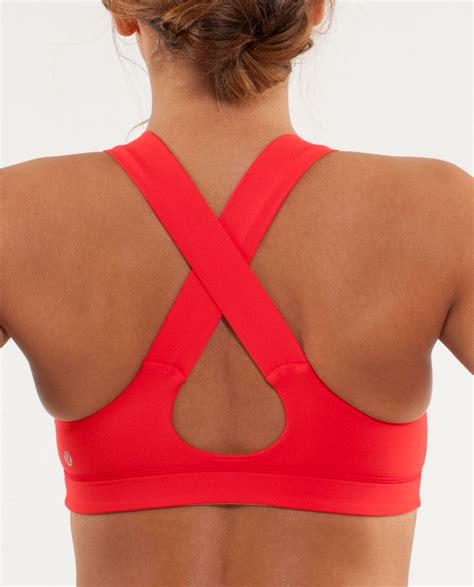 Lululemon All Sport Bra First Release Love Red Lulu Fanatics