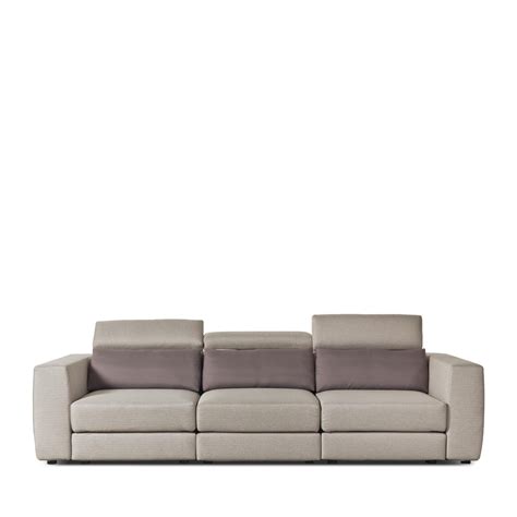 Fabric Sofa RELAX Divani Santambrogio Reclining