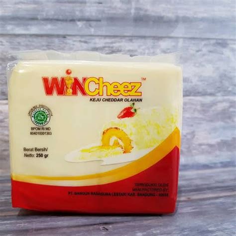 Jual Keju Cheese Cheddar Wincheez 250gr Shopee Indonesia