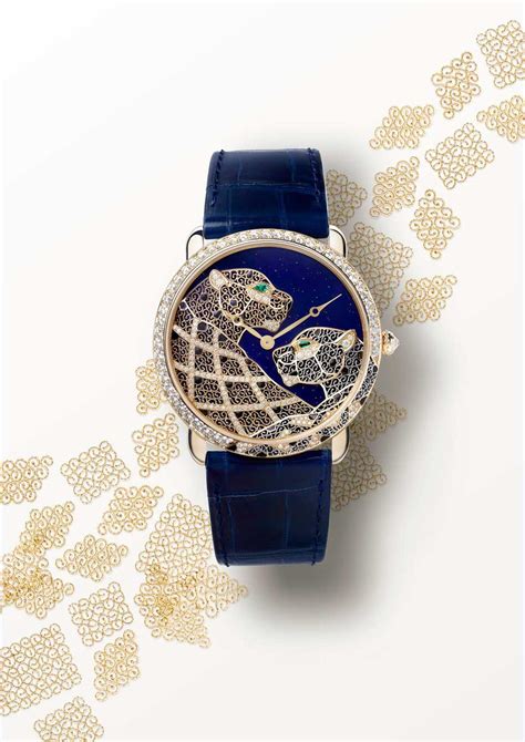 Cartier watches: fabulous filigree felines illustrate Cartier's ...