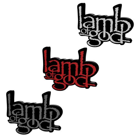 Stl Datei 3d Multicolor Logosign Lamb Of God 🚩 ・modell Zum