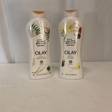 Olay Essential Botanicals Body Wash 2 Pack Wholesale Bidder