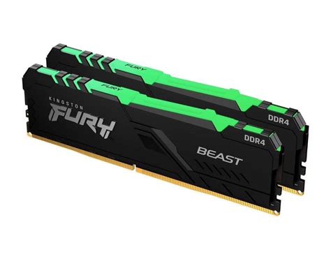 Kingston FURY 16GB KIT DDR4 3600MHz CL17 Beast RGB Operační paměť