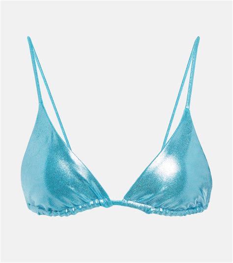 Jade Swim Via Triangle Bikini Top In Hawaii ModeSens