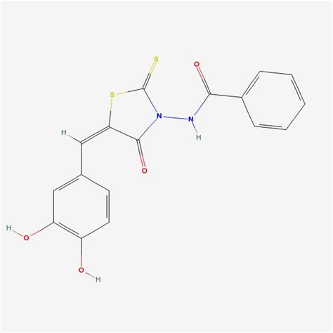 N 5E 5 3 4 Dihydroxyphenyl Methylidene 4 Oxo 2 Sulfanylidene 1 3