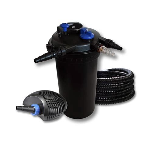 SunSun Kit filtration de bassin à pression 30000l avec 18W UVC