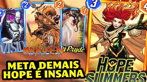 Hope Summers Absurda Move Meta Retornando Ao Topo Marvel Snap