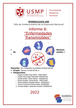 Informe S Epidemio Sem Grup Epidemiologia Seminario Facultad De