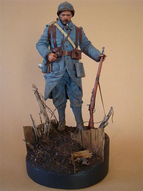 World At War WWI WWII Civil Wars Poilu 1916 OSW One Sixth