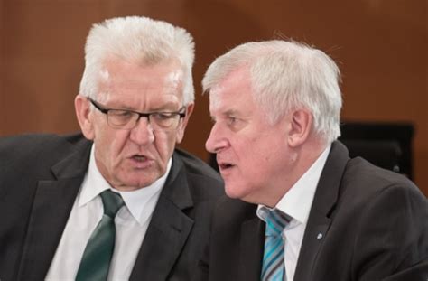 Vorwürfe der Grünen Kretschmann nimmt Seehofer in Schutz